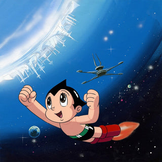 the album cover for Shigeaki Saegusa  (Ltd) (Reis) - Astro Boy (1980) - O.S.T. [Limited Edition] [Reissue]