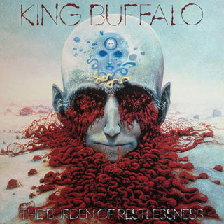 the album cover for King Buffalo - Burden Of Restlessness