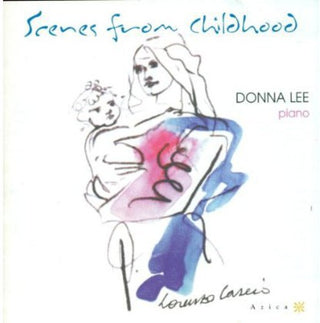 the album cover for Donna Lee - Scenes from Childhood