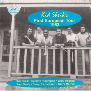 the album cover for Kid Sheik - First European Tour