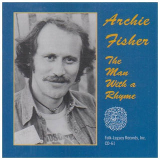 the album cover for Archie Fisher - Man with a Rhyme