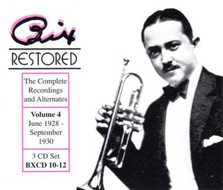 the album cover for Bix Beiderbecke - Bix Restored 4