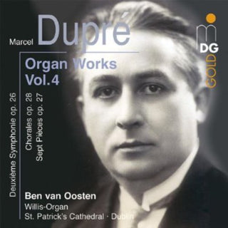 the album cover for M. DUPRE - Complete Organ Works 4
