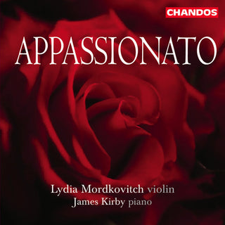 the album cover for Lydia Mordkovitch - Appassionato: Encores for Violin