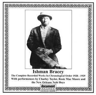 the album cover for I Bracey/C Taylor - 1928-29