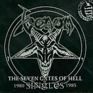 the album cover for Venom - Singles Collection [Import]