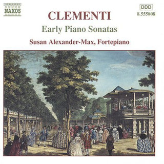 the album cover for Susan Alexander-Max - Early Piano Sonatas