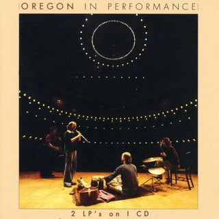 the album cover for Oregon - In Performance