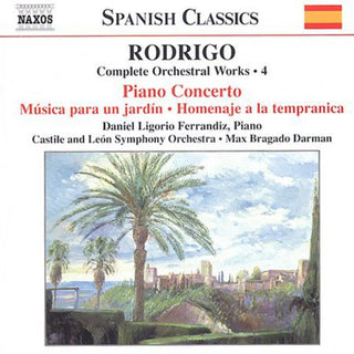the album cover for Daniel Ligorio - Complete Orchestral Works 4
