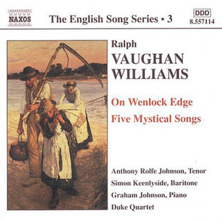 the album cover for Anthony Rolfe Johnson - English Song Series 3