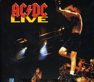 the album cover for AC/DC - Live