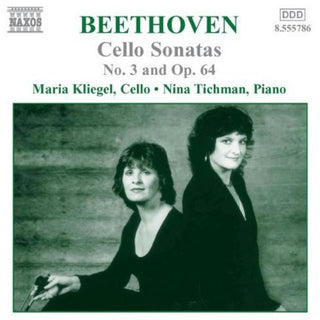 the album cover for MARIA KLIEGEL - Music for Cello & Piano 2