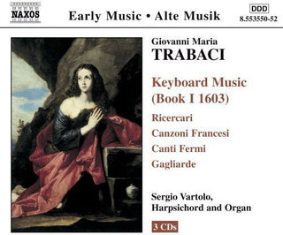 the album cover for Sergio Vartolo - Keyboard Music (Book I 1603)