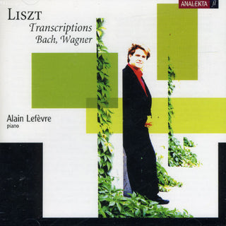 the album cover for F. LISZT - Bach & Wagner Transcriptions