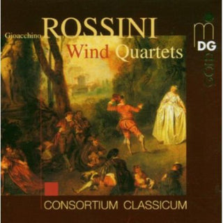 the album cover for Consortium Classicum - Wind Quartets