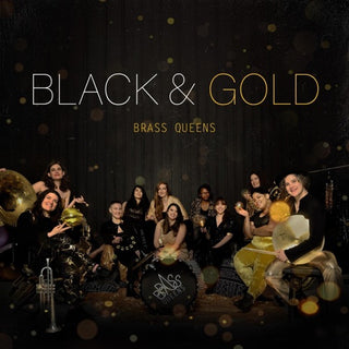 Brass Queens- Black And Gold
