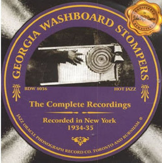 the album cover for Georgia Washboard Stompers - Complete Recordings