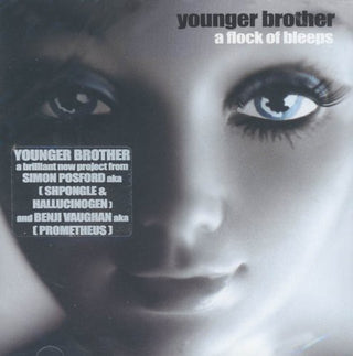 the album cover for Younger Brother - Flock of Bleeps