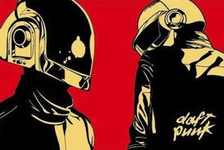 Daft Punk Red 24x36 Poster