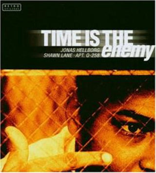 the album cover for Hellborg/Lane/Sipe - Time Is the Enemy