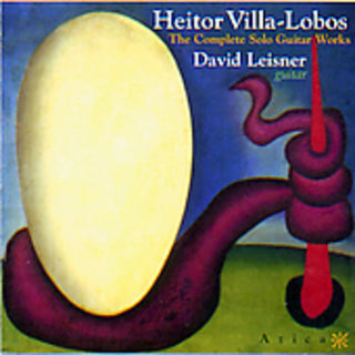 the album cover for David Leisner - Complete Solo Guitar Works