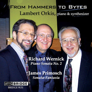 the album cover for LAMBERT ORKIS - From Hammers to Bytes