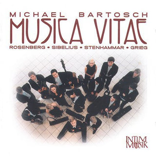 the album cover for Rosenberg/Sibelius/Stenhammar/ - Musica Vitae Plays