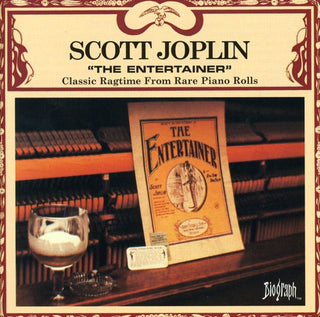 the album cover for Scott Joplin - Entertainer