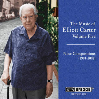 the album cover for Charles Rosen - Music of Elliott Carter 5 (9 Compositions 1994-02)
