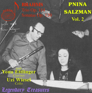 the album cover for Uzi Wiesel - Legendary Treasures: Pnina Salzman 2