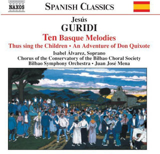the album cover for J. Arambarri - 10 Basque Melodies
