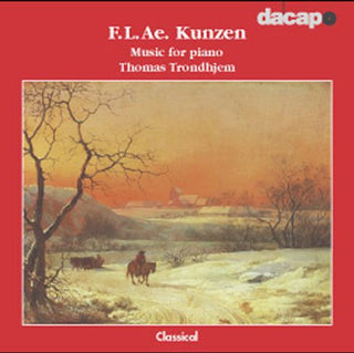the album cover for F. Kunzen - Music for Piano
