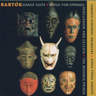 Bartok (Toronto Symphony Orchestra, Jukka-Pekka Saraste)- Dance Suite / Music For Strings, Percussion And Celesta / The Wooden Prince (Used CD)