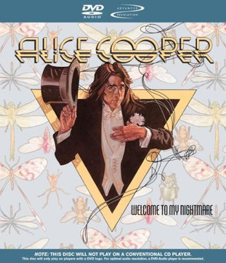 Alice Cooper- Welcome To My Nightmare (Signed Cover) (DVD Audio)
