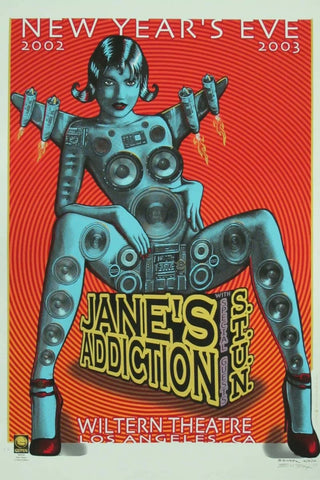 Jane's Addiction New Year's Eve Poster
