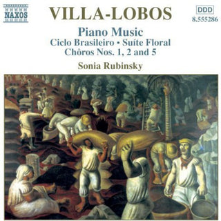the album cover for Sonia Rubinsky - Piano Music 3