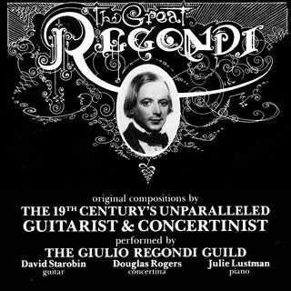 the album cover for Douglas Rogers - Great Regondi