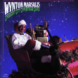 the album cover for Wynton Marsalis Quartet - Crescent City Xmas Card