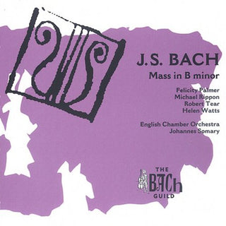 the album cover for J.S. Bach - Mass (BM)