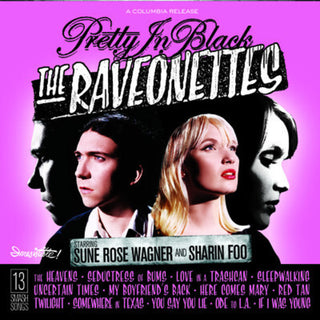 the album cover for The Raveonettes - Pretty in Black