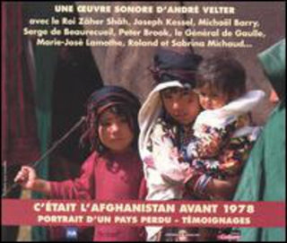 the album cover for Andr‚ Velter - C'etait L'afghanistan 1978