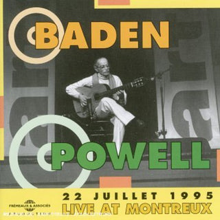 the album cover for Baden Powell - Live in Montreux