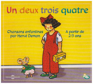 the album cover for HERVE DEMON - Un Deux Trois Quatre Chansons Enfantines