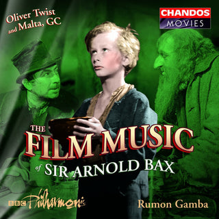 the album cover for Rumon Gamba - Film Music of Arnold Bax