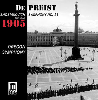 the album cover for James DePreist - Symphony 11: The Year 1905