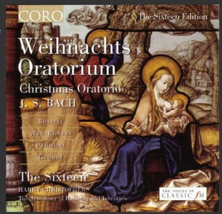 the album cover for The Symphony Of Harmony And Invention - Christmas Oratorium