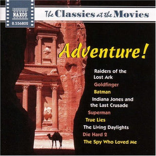 the album cover for Classics at the Movies: Adventure / Various - Classics At The Movies: Adventure