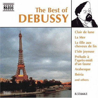 the album cover for Various Artists - Best of Debussy