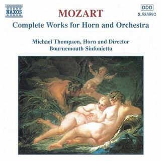the album cover for Michael Thompson - Horn Concertos Complete