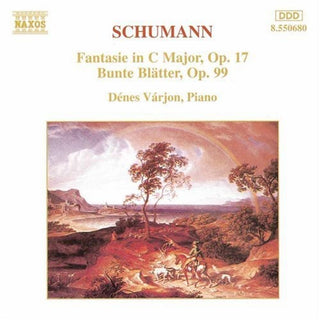 the album cover for Denes Varjon - Fantasie Op 17 / Bunte Blatter Op 99